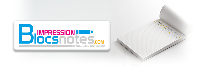 Imprimerie blocs-notes